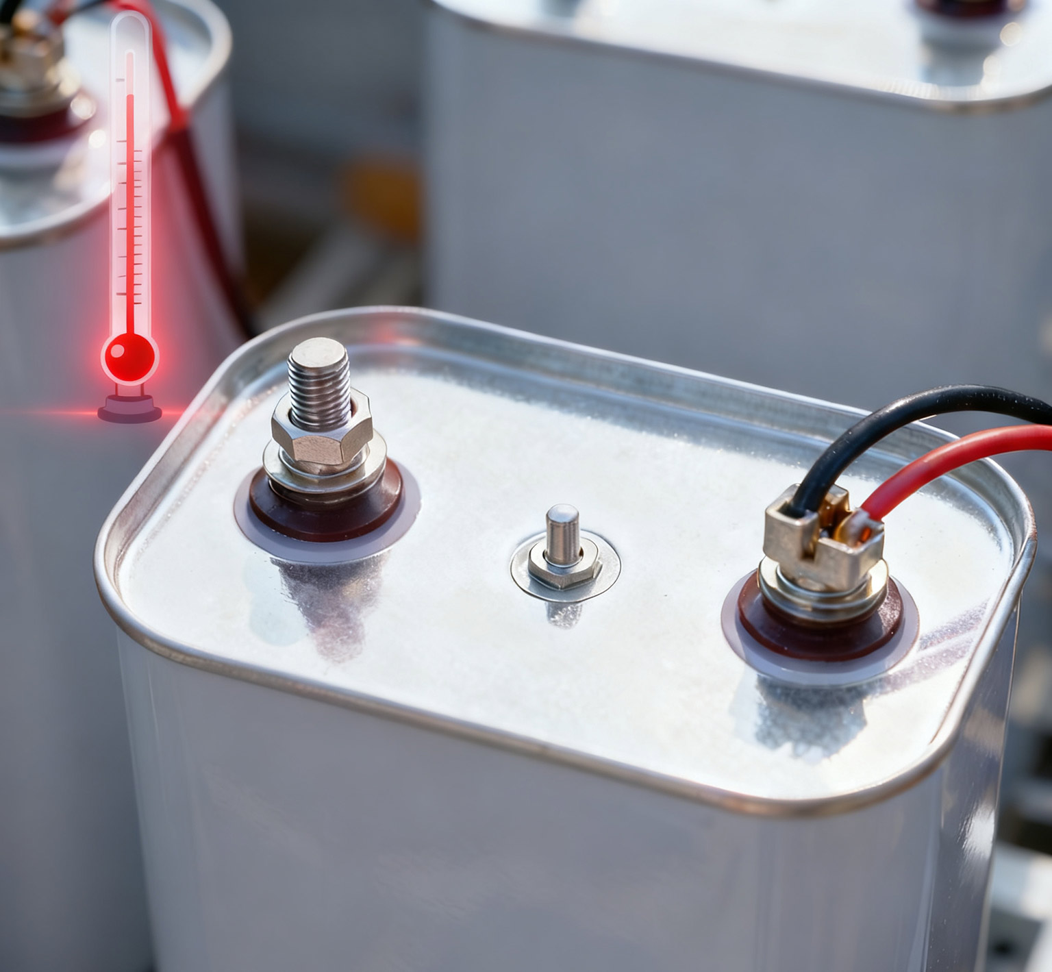 Hoe beïnvloedt de temperatuurafhankelijkheid van de capaciteitswaarde van een condensator het afstempunt van een ontstemd filtercircuit?