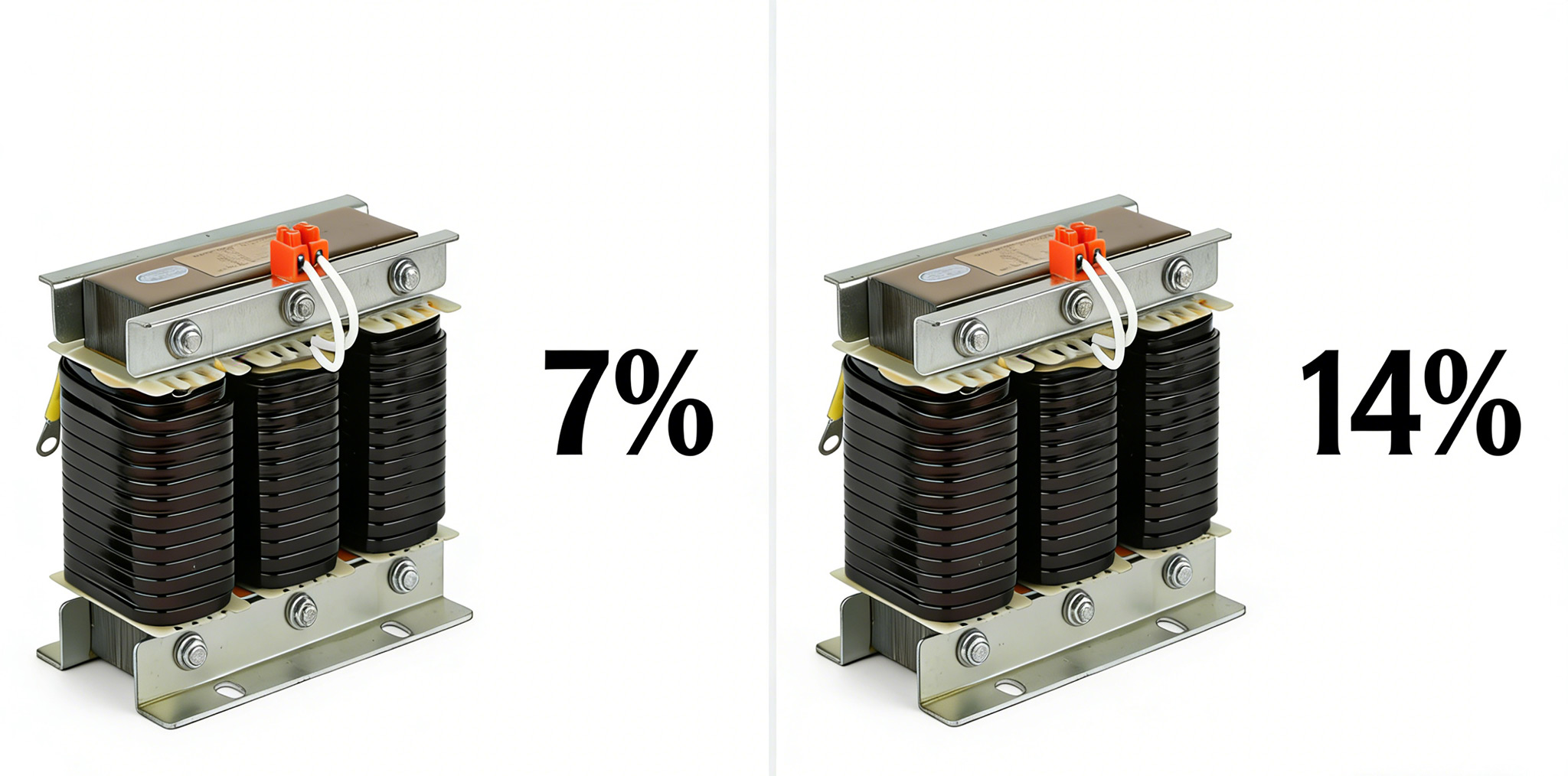 Reactiepercentage 7% of 14%? Hoe moeten seriereactoren worden geselecteerd om harmonische risico's effectief te vermijden?