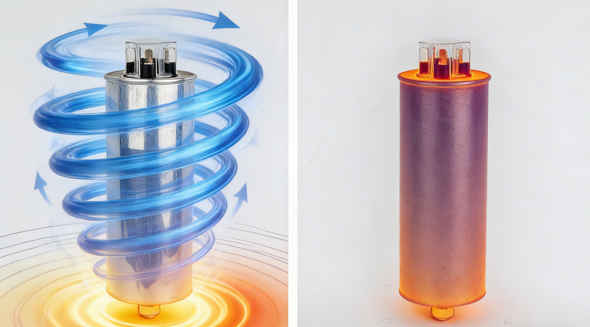 Het hydrodynamische voordeel van cilindrische zelfherstellende shuntcondensatoren met laag voltage: hoe zorgt deze vorm voor een betere warmteafvoer?
