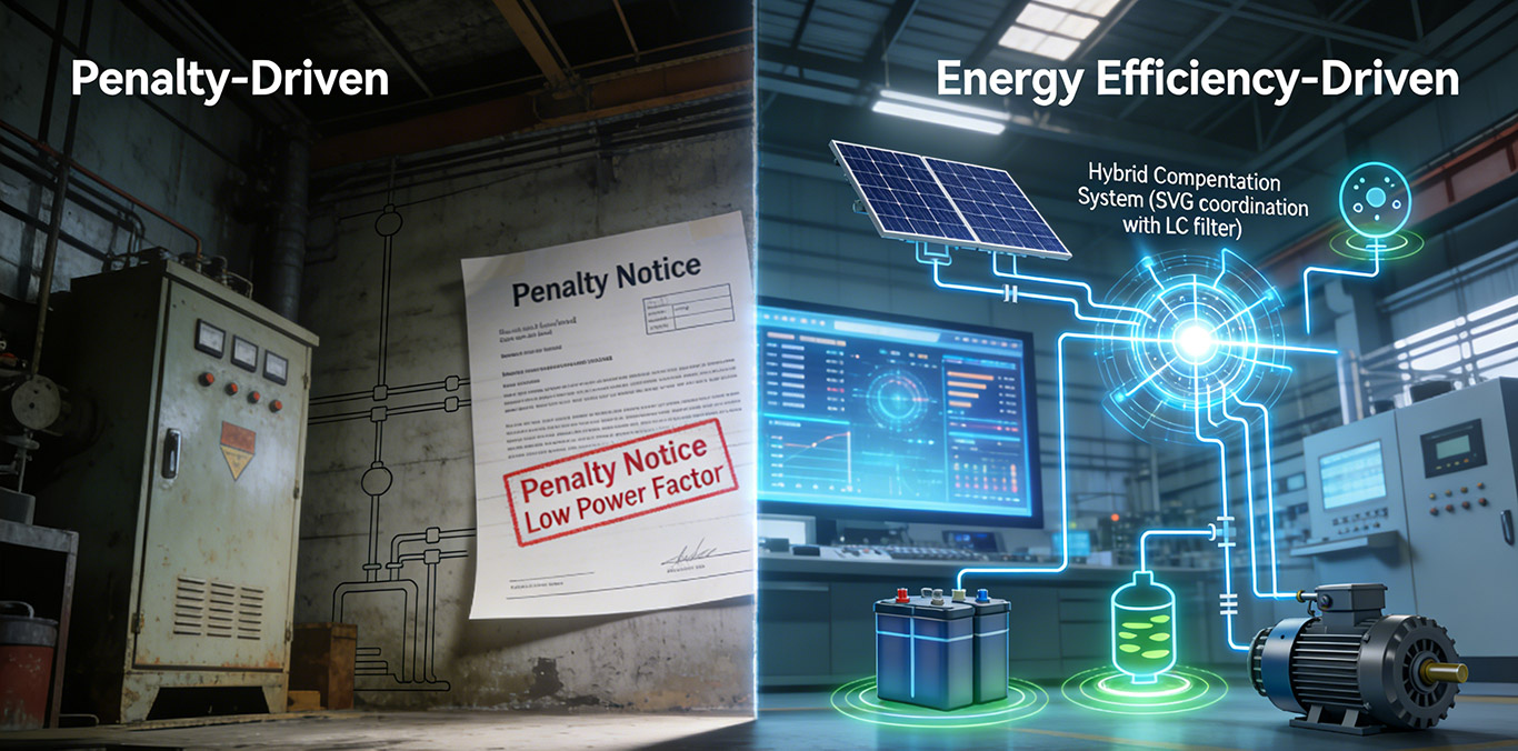 Van ‘strafgedreven’ naar ‘energie-efficiëntiegedreven’: hoe kan compensatie van blindvermogen bij laagspanning een nieuw verhaal vertellen over energiebesparing en kostenreductie?