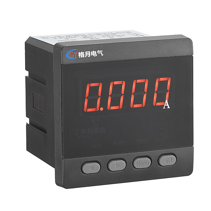 GY1941-K1-serie LED LCD AC DC RS485 enkele fase ampèremeter