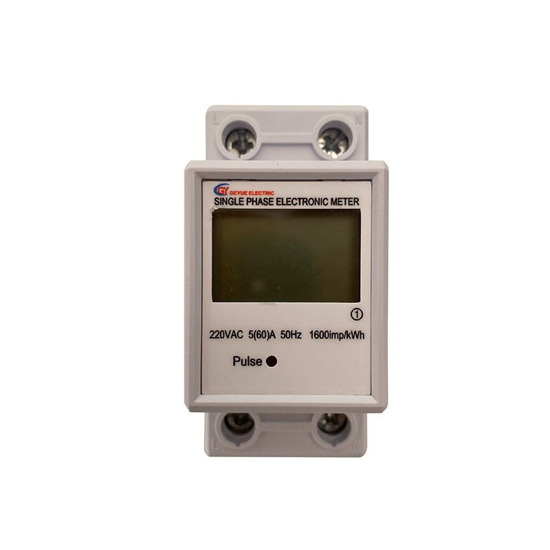 GY2PLCD enkele fase 2p LCD elektronische energiemeter