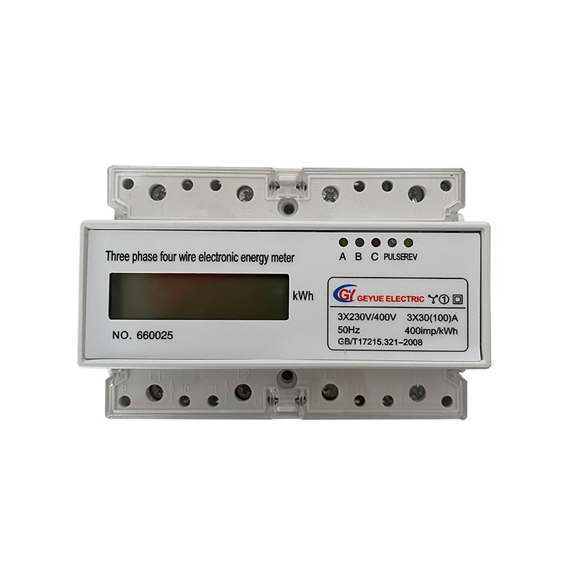 GY7PLCD Drie fase vier draad 7p LCD elektronische energiemeter