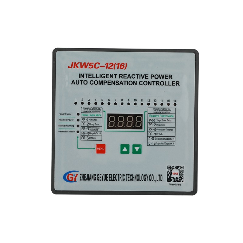 JKW5C-12 (16) 12 Lussen 16 Loops APFC Automatische vermogensfactorcontroller