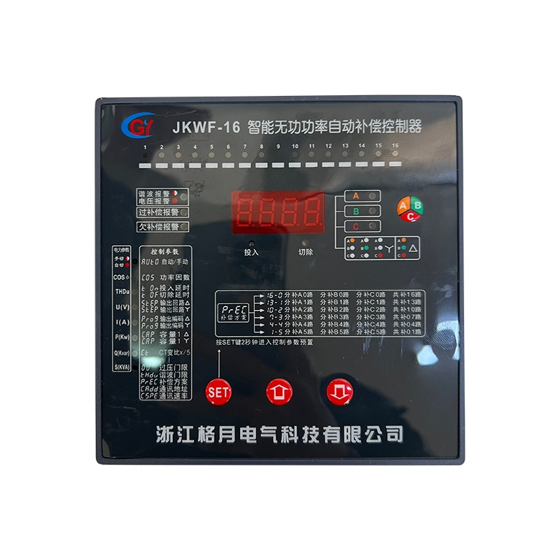 JKWF Serie 12 Loops 16 Loops APFC Automatische vermogensfactorcontroller